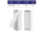 Maniglia Incasso Scatoletta Ma4 mm.18x50x12  varie finiture | Cosma - immagine 3